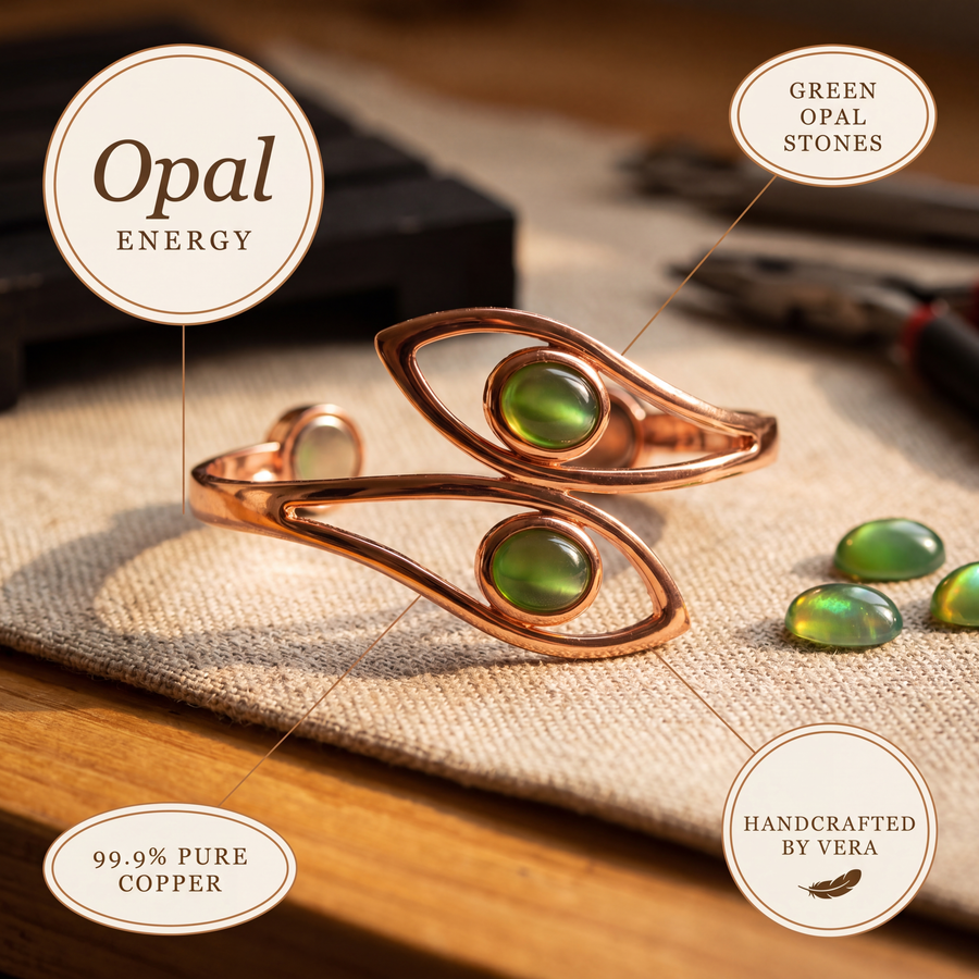 Pulsera de Cobre Opal