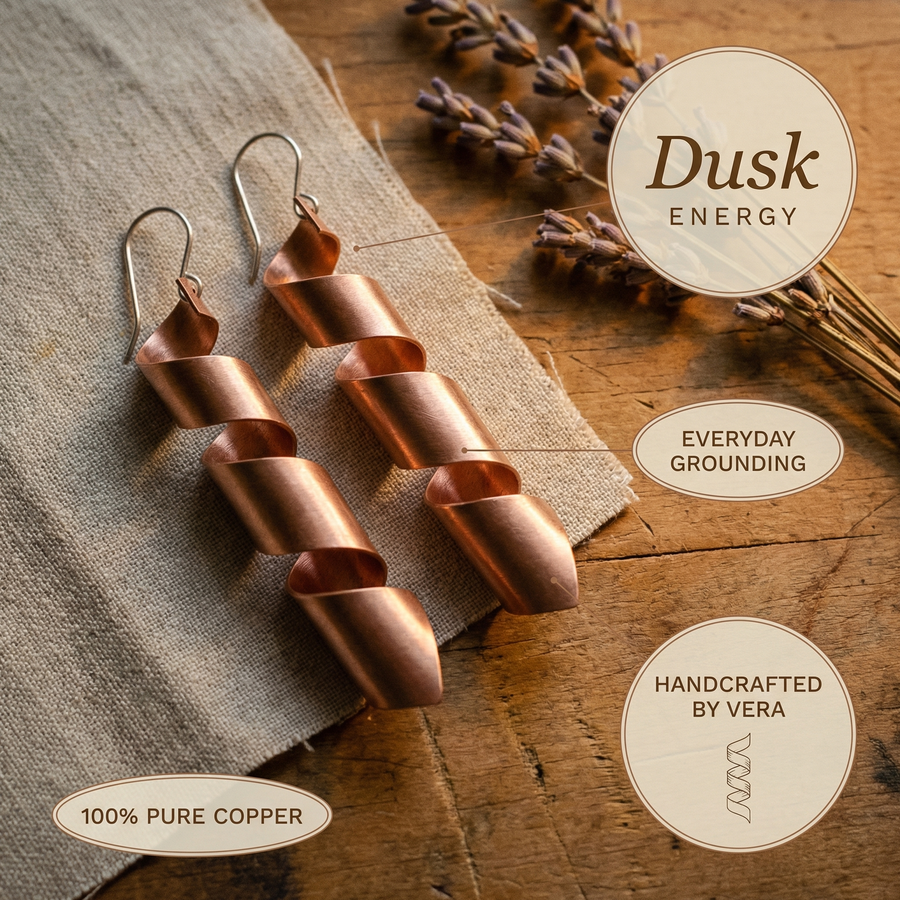 Aretes de Cobre Dusk