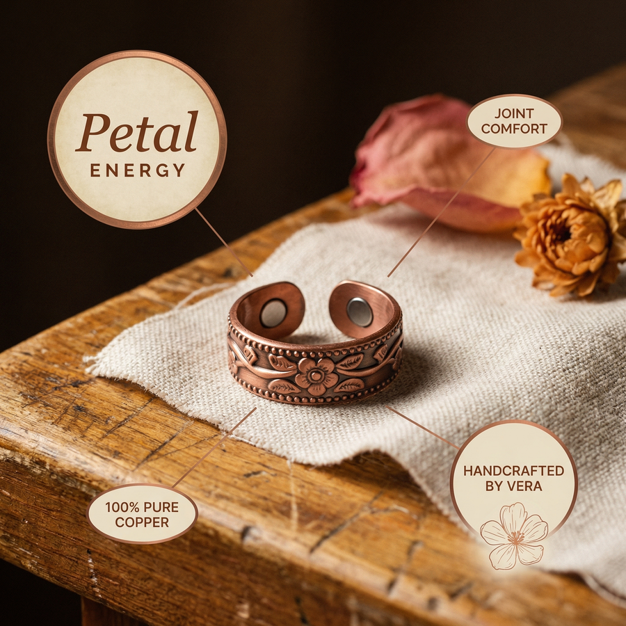 Anillo de Cobre Petal