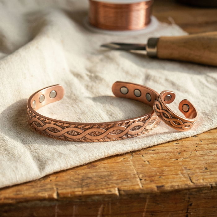 Set de Cobre Knot