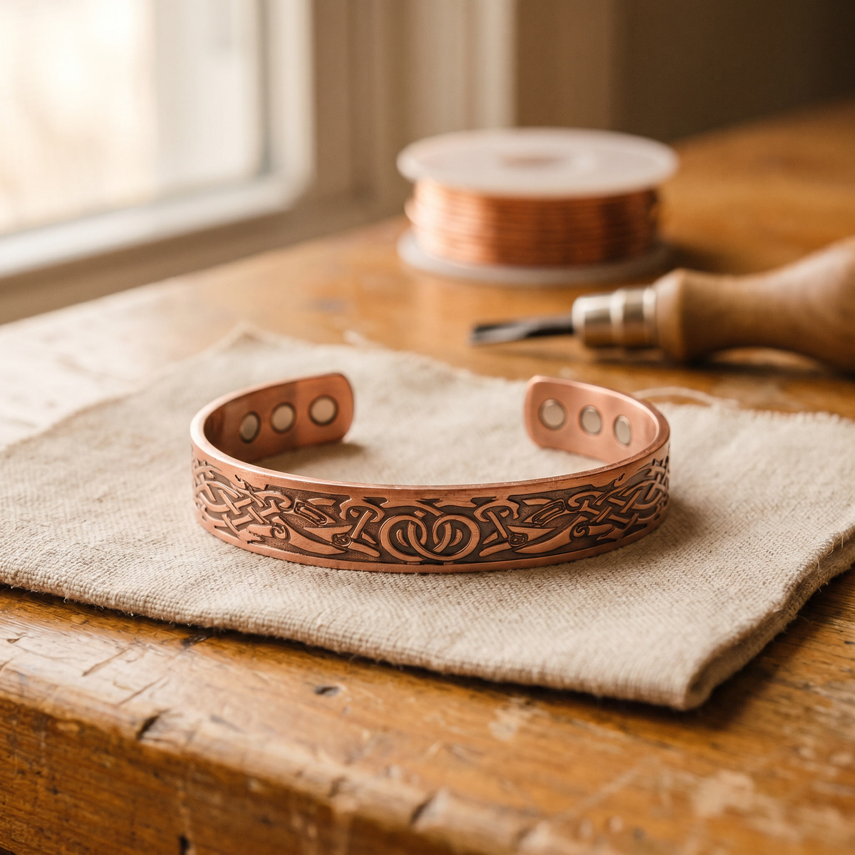Pulsera de Cobre Moss