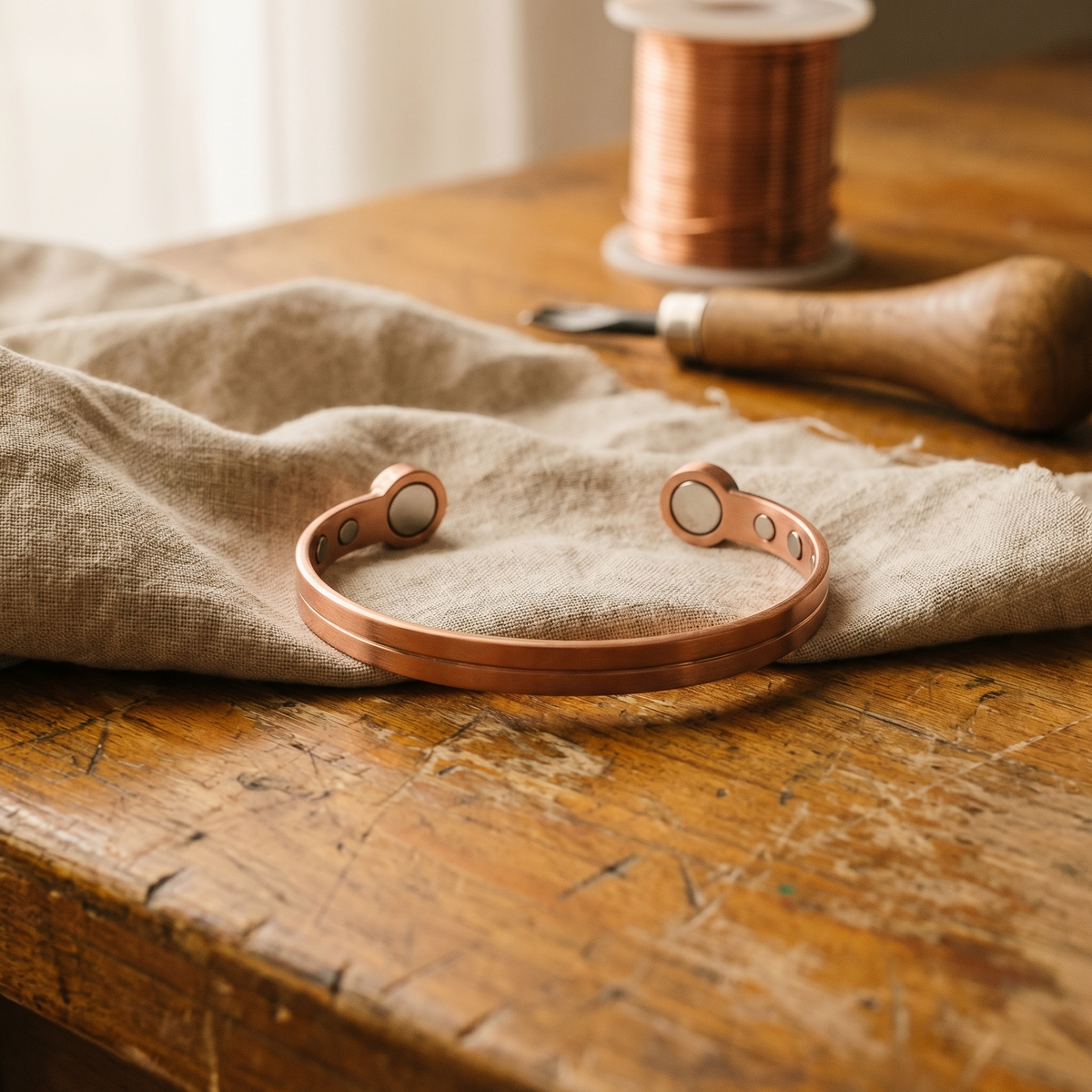 Pulsera de Cobre Wick