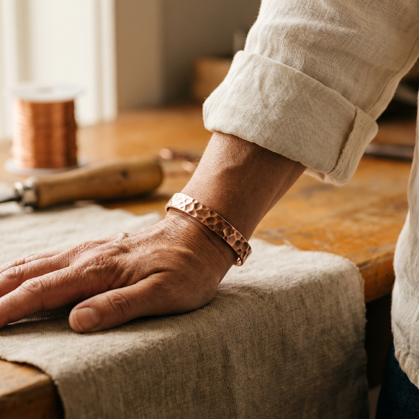 Pulsera de Cobre Furrow