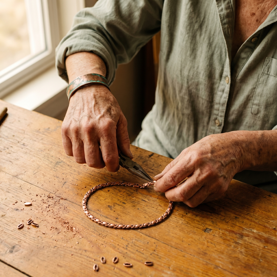 Collar de Cobre Cedar