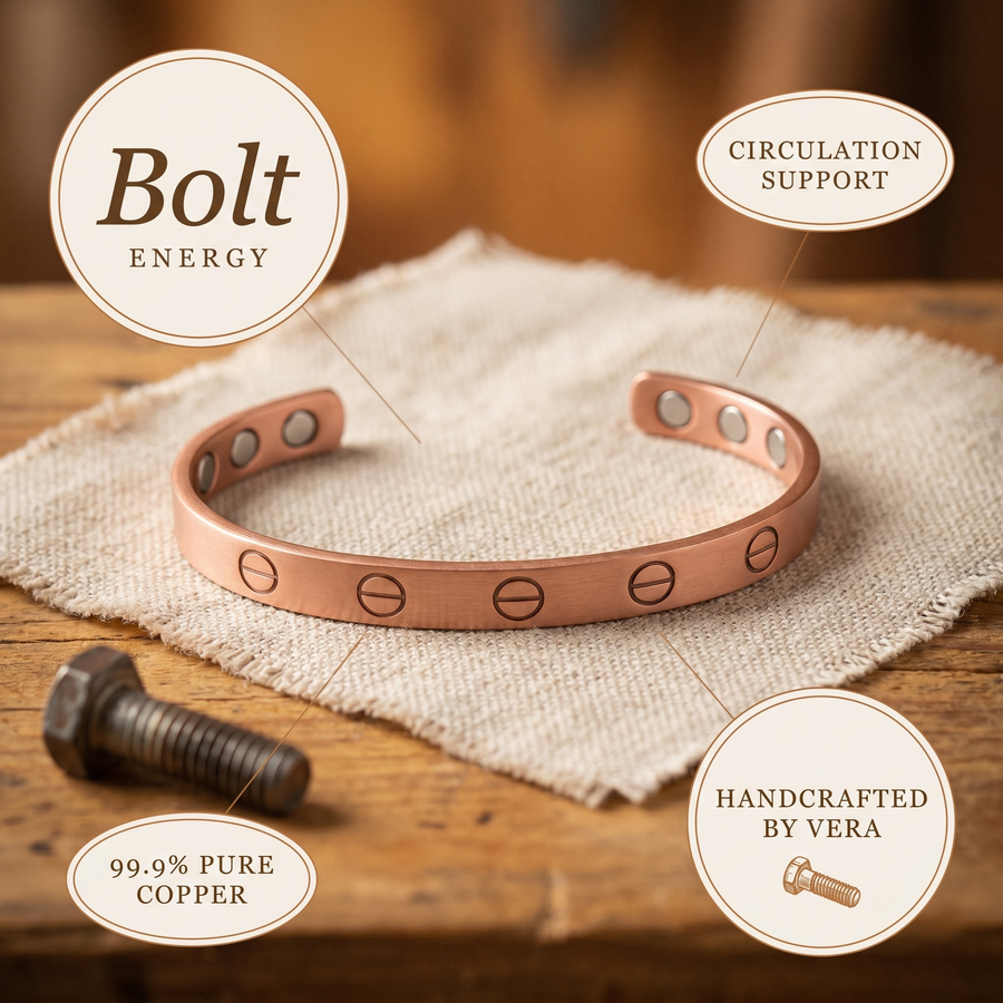 Pulsera de Cobre Bolt
