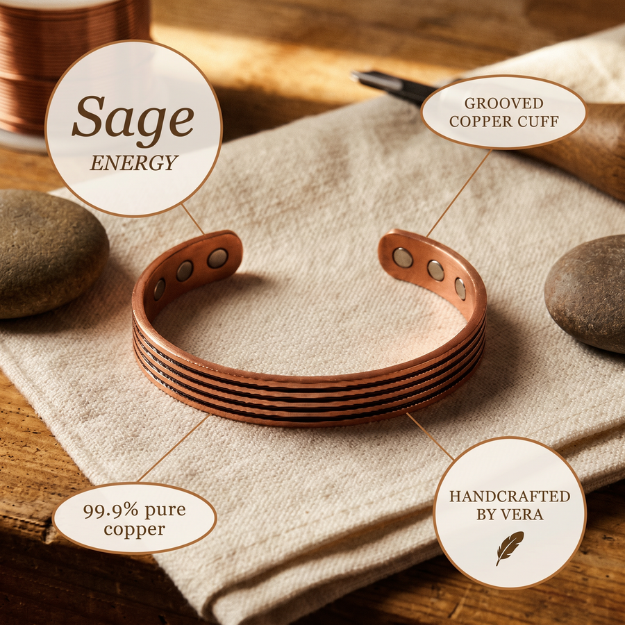 Pulsera de Cobre Sage