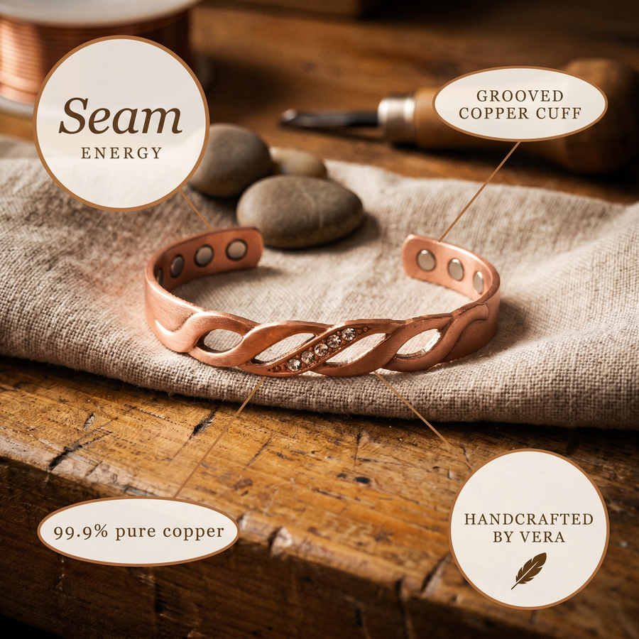 Pulsera de Cobre Seam