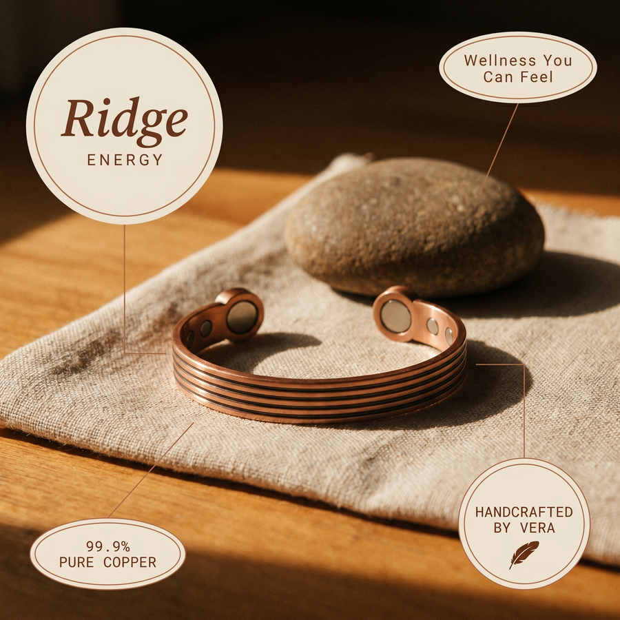 Pulsera de Cobre Ridge