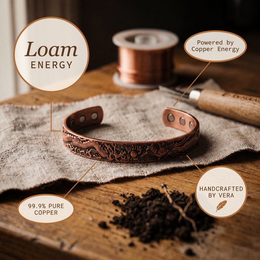 Pulsera de Cobre Loam
