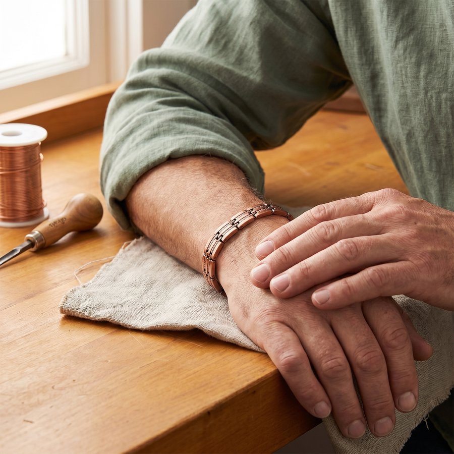 Pulsera de Cobre para Hombre Pike
