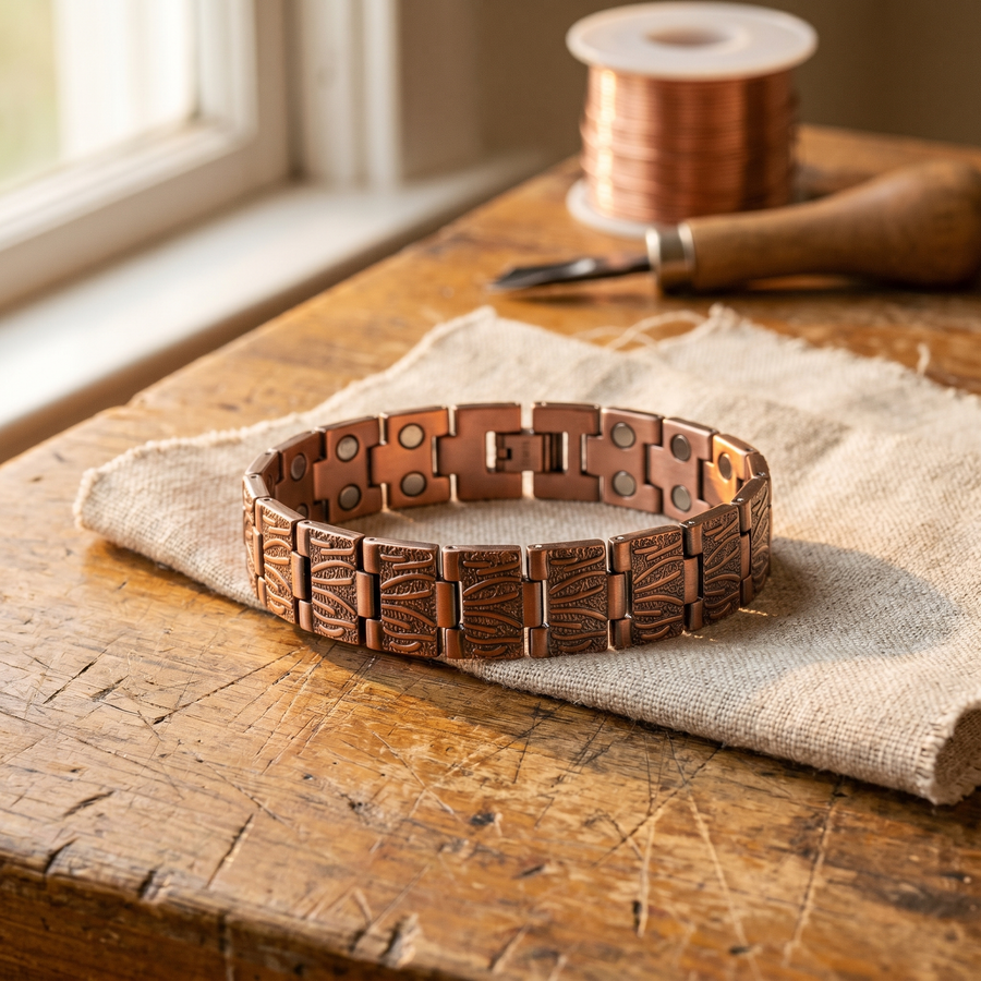 Pulsera de Cobre para Hombre Grit
