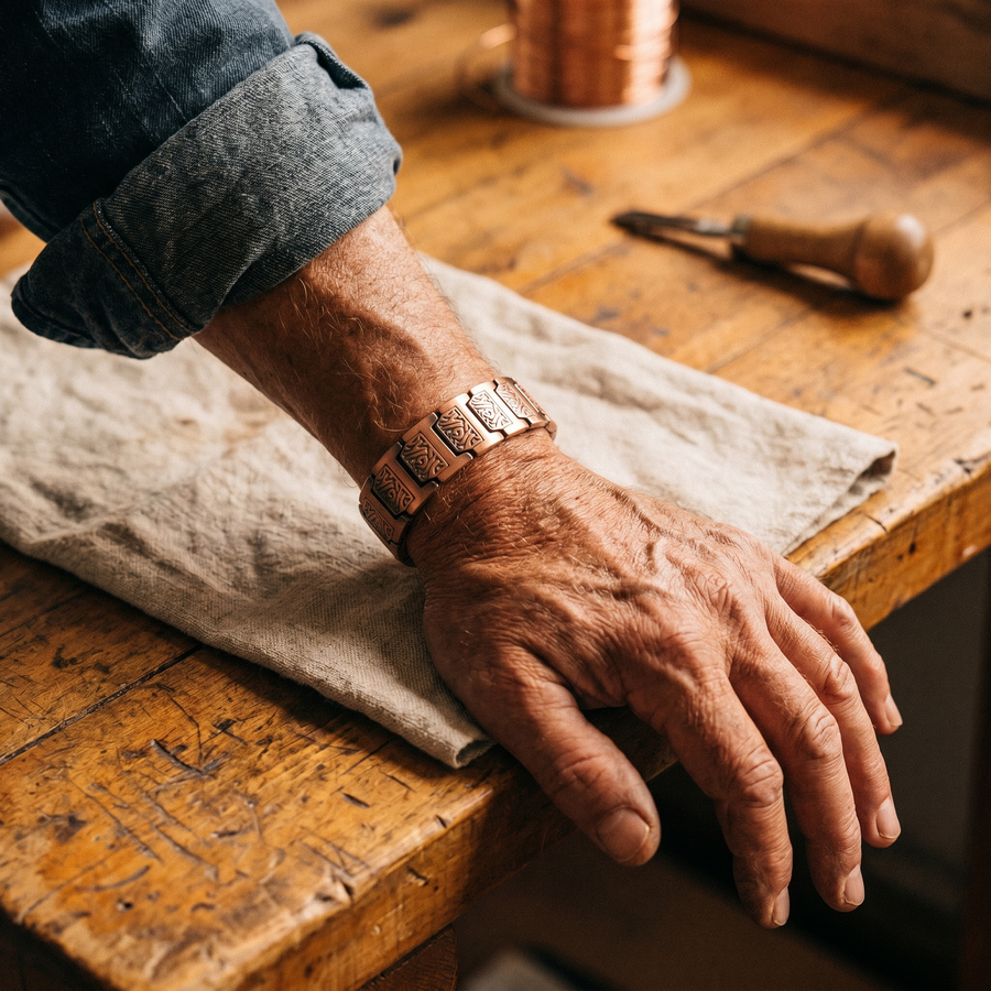 Pulsera de Cobre para Hombre Glen