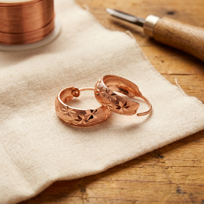 Aretes de Cobre Dew