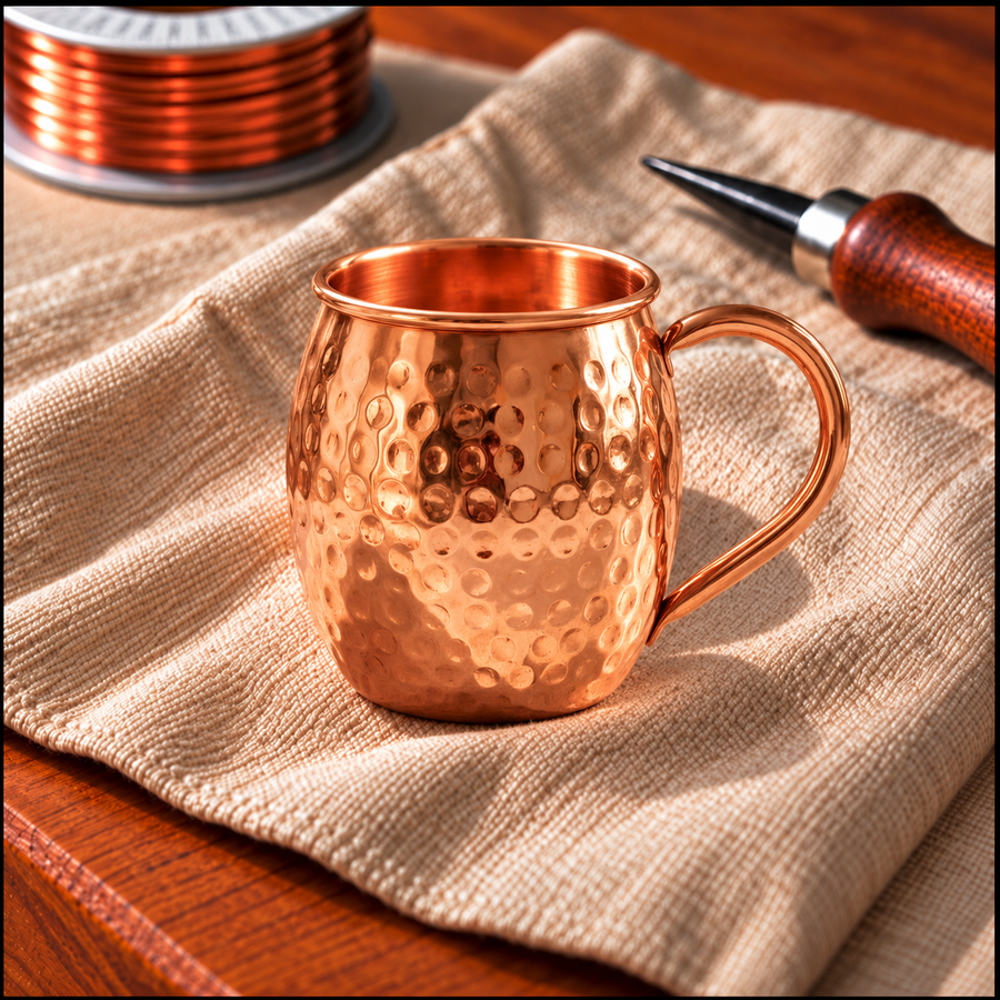 Botella Elegante de Cobre 900 ml