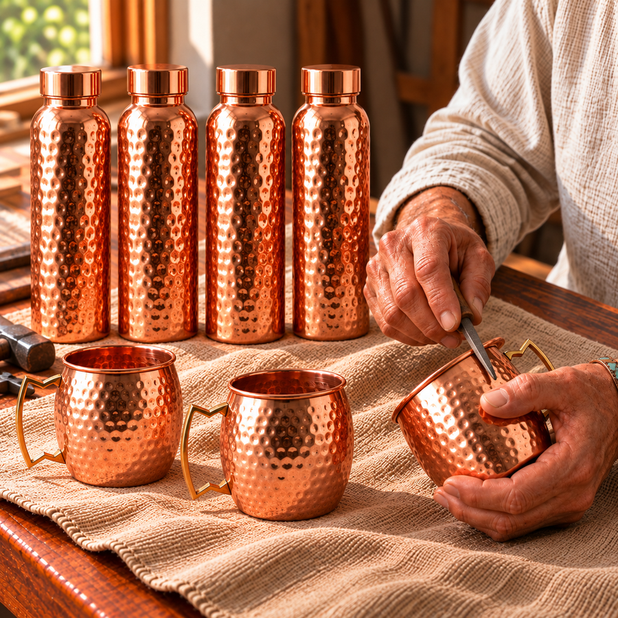 Set Familiar de Cobre