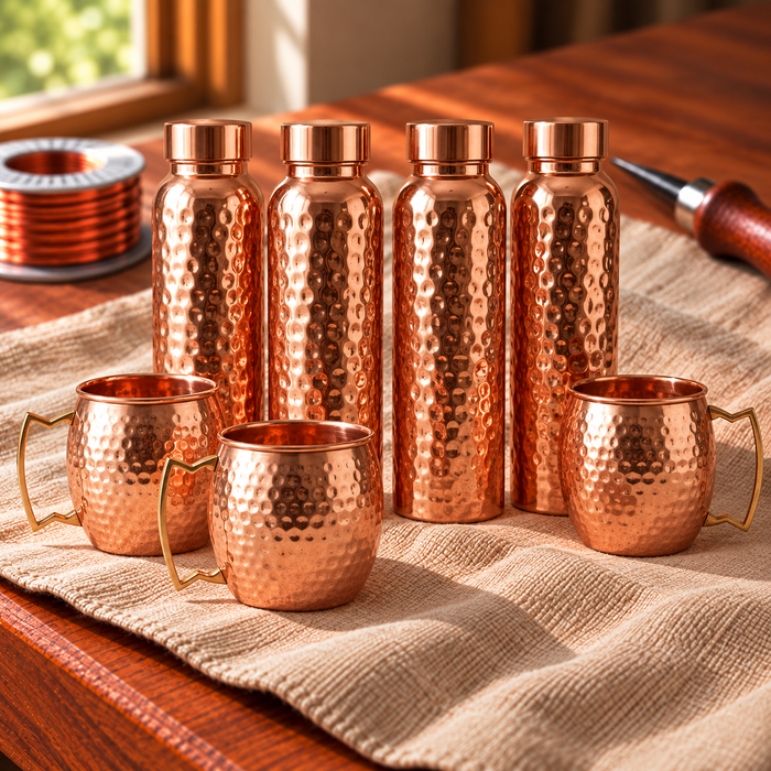 Set Familiar de Cobre