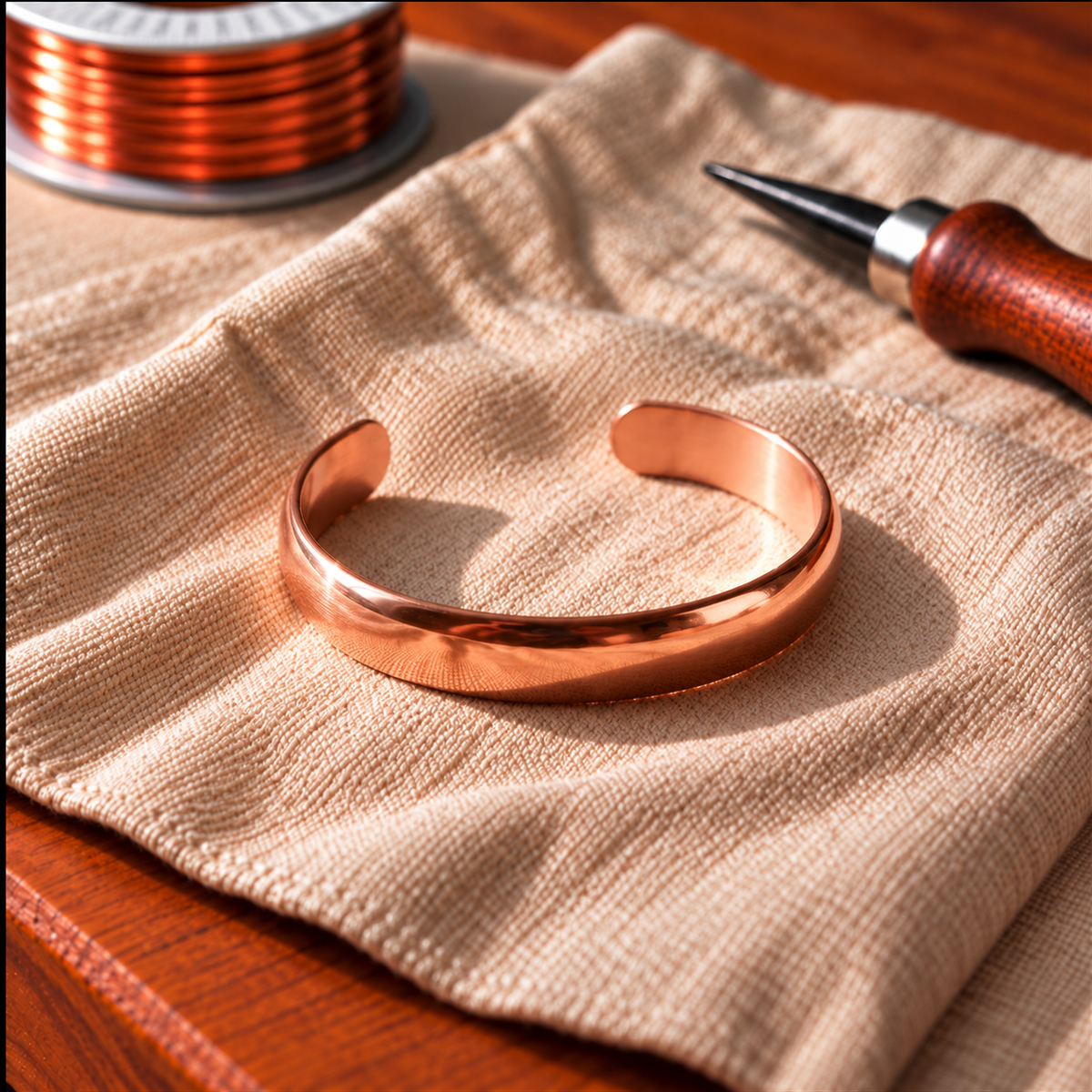 Pulsera de Cobre Tide