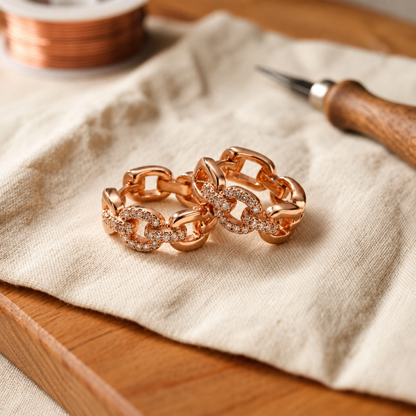 Aretes de Cristal Celeste