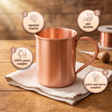 Taza Lisa de Cobre 400 ml