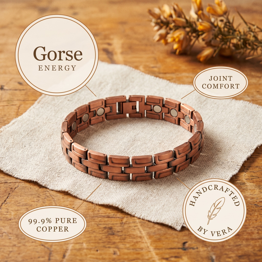 Pulsera de Cobre para Hombre Gorse