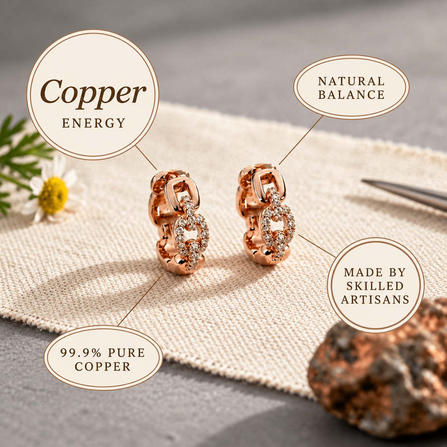 Aretes de Cristal Celeste