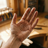 Espiral de Mano de Cobre Flow
