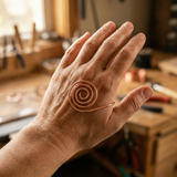 Espiral de Mano de Cobre Flow