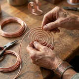 Espiral de Mano de Cobre Flow