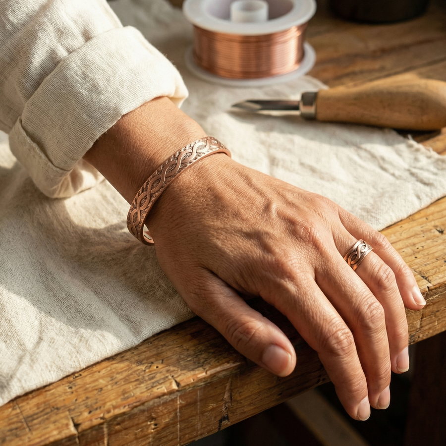 Set de Cobre Knot
