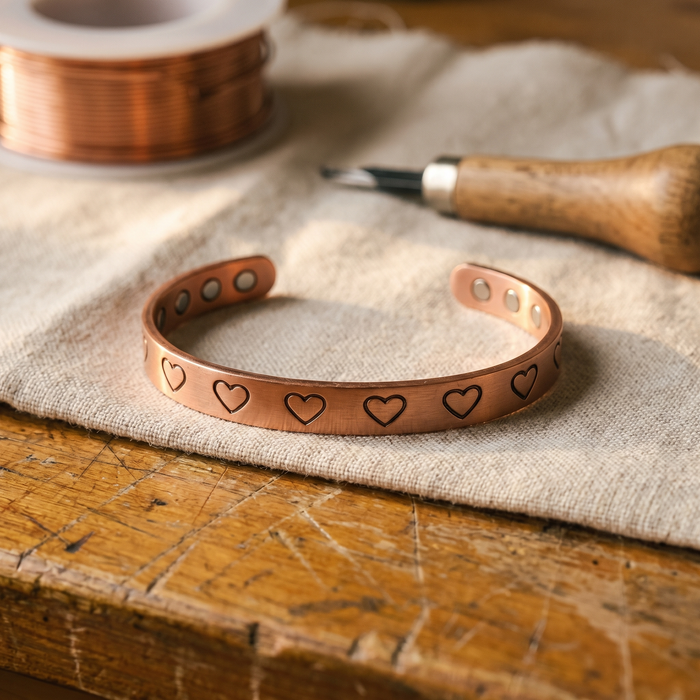 Pulsera de Cobre Hearth