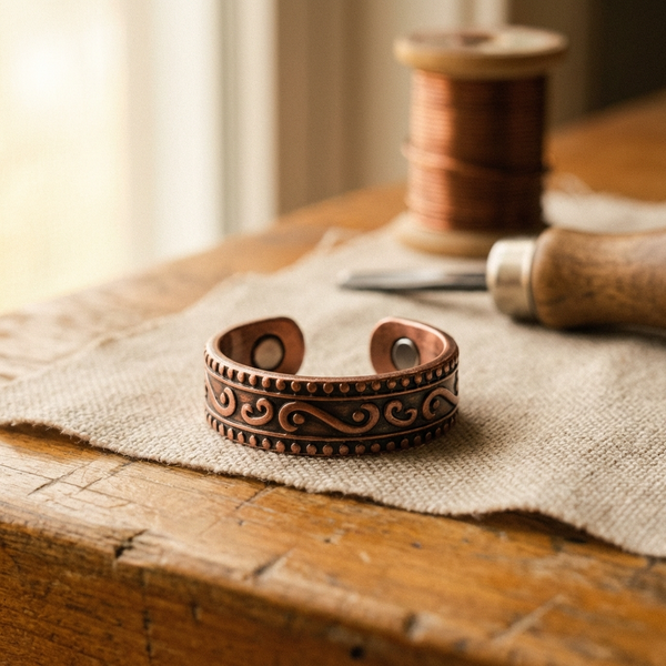 Anillo de Cobre Fern