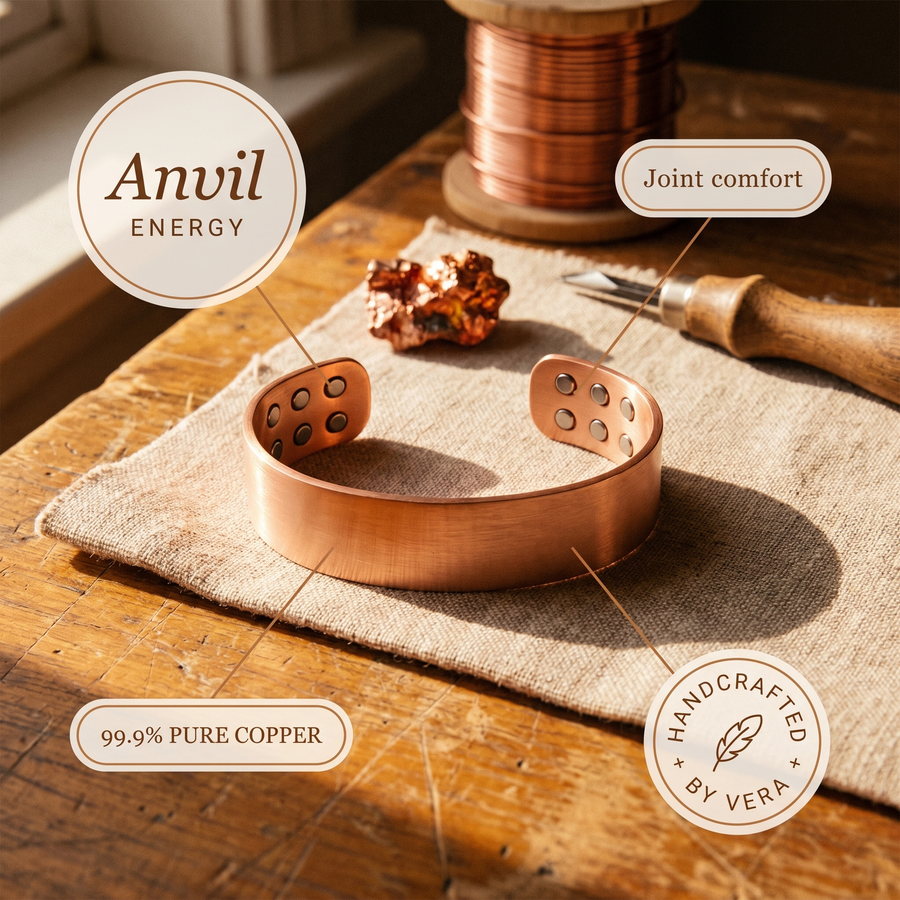 Pulsera de Cobre Anvil