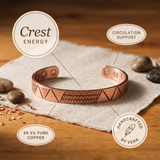 Pulsera de Cobre Crest
