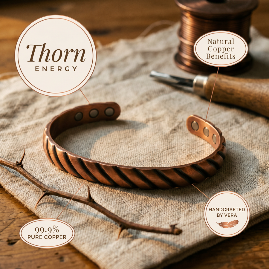 Pulsera de Cobre Thorn