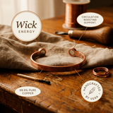 Pulsera de Cobre Wick