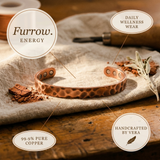 Pulsera de Cobre Furrow