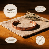 Pulsera de Cobre Hearth