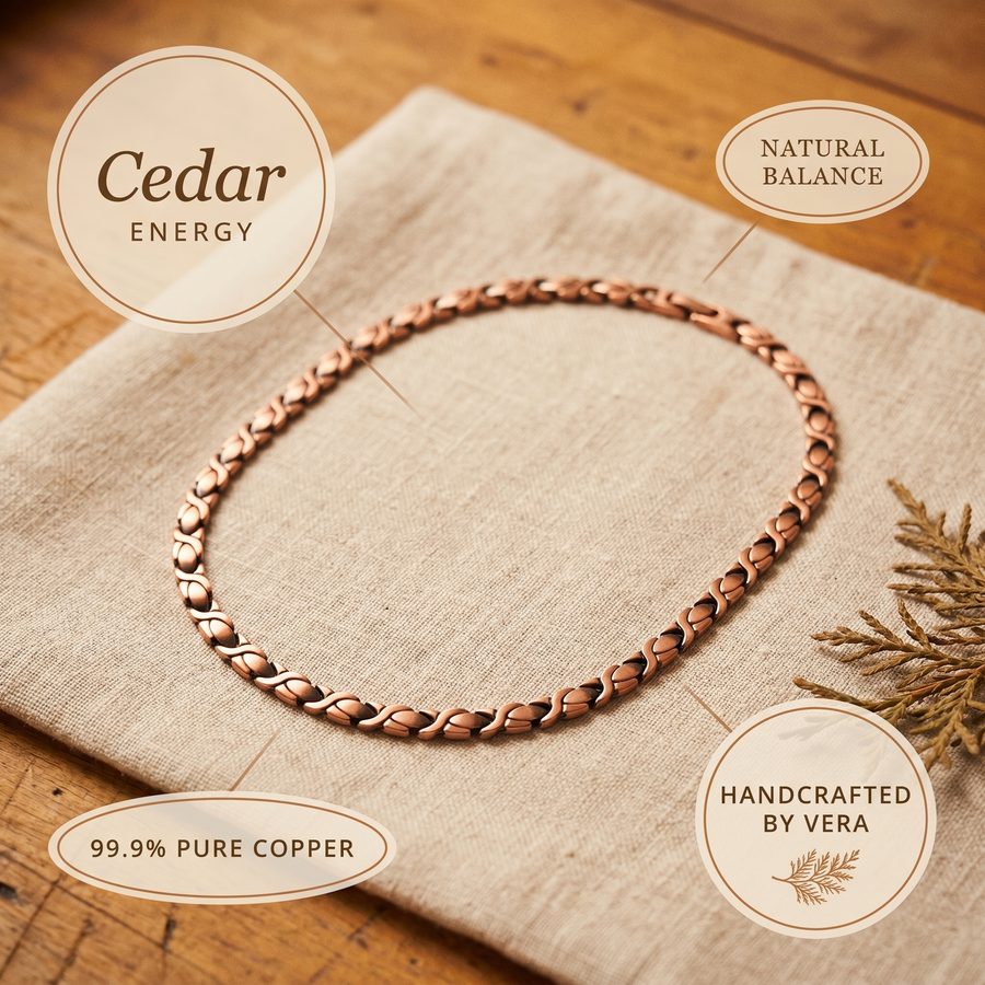 Collar de Cobre Cedar