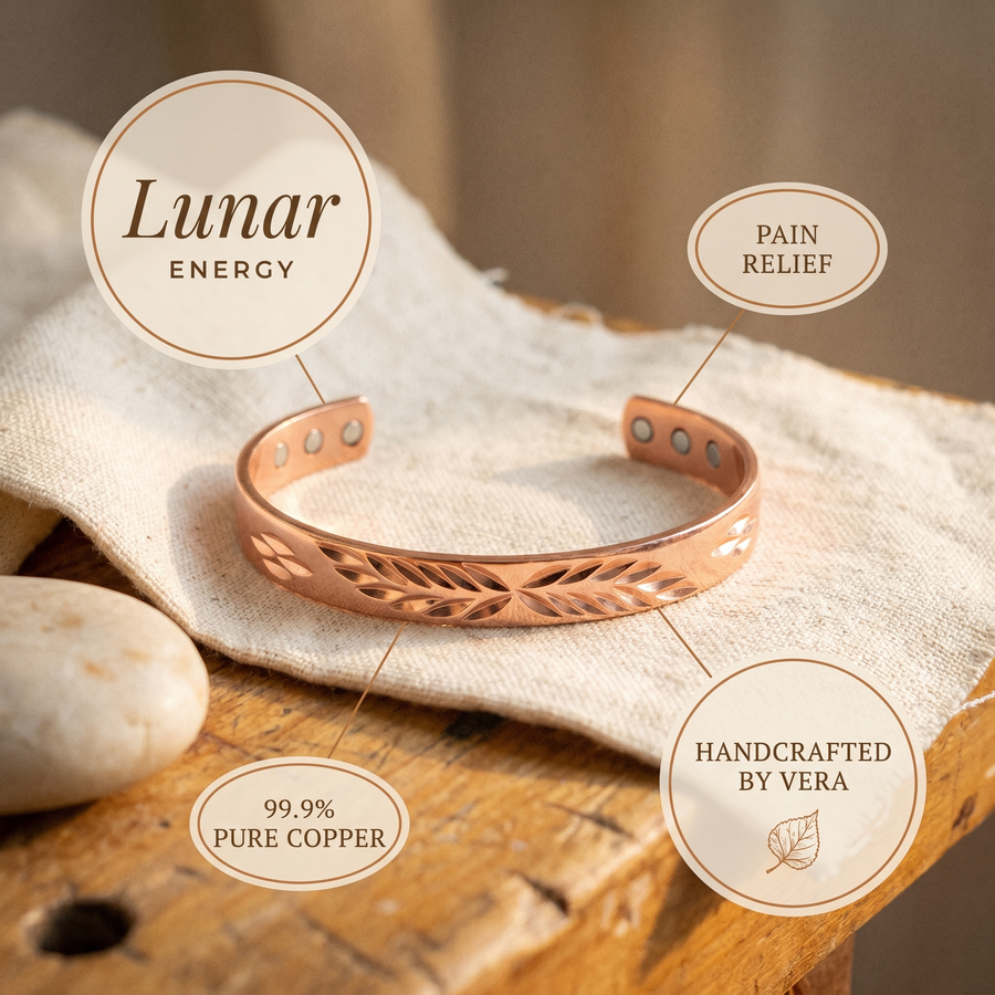 Pulsera de Cobre Lunar
