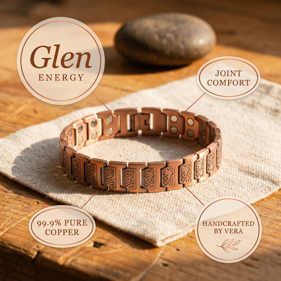 Pulsera de Cobre para Hombre Glen