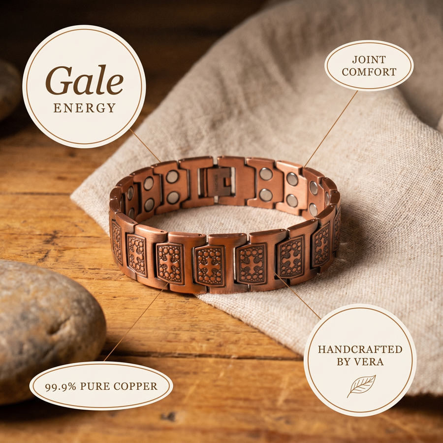 Pulsera de Cobre para Hombre Gale