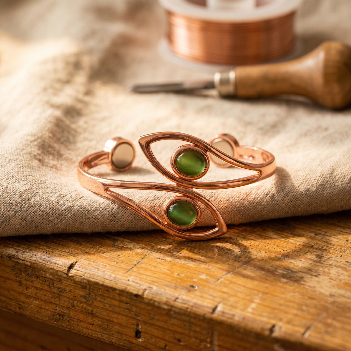 Pulsera de Cobre Opal