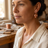 Aretes de Cobre Dell