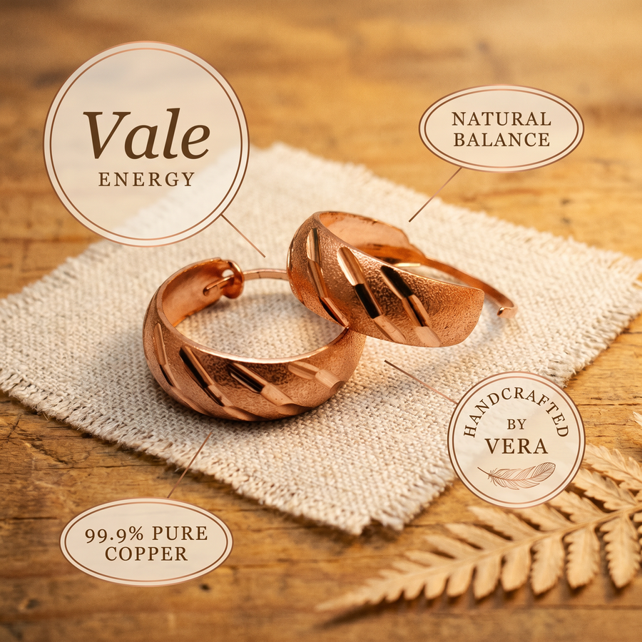 Aretes de Cobre Vale