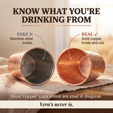 Vaso de Cobre Puro
