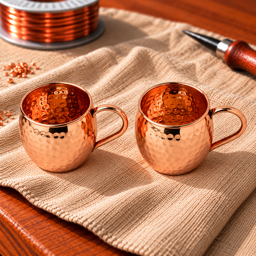 Tazas Moscow Mule – Set de 2