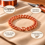 Pulsera Cuffo de Cobre Puro