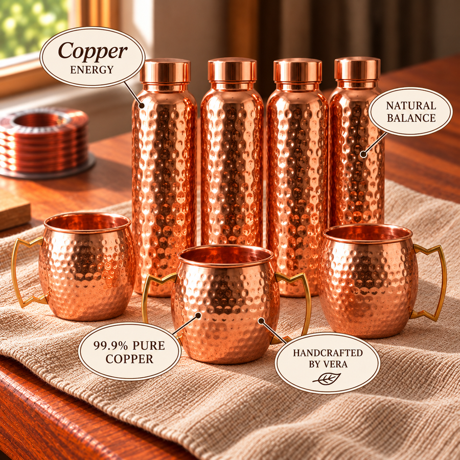 Set Familiar de Cobre