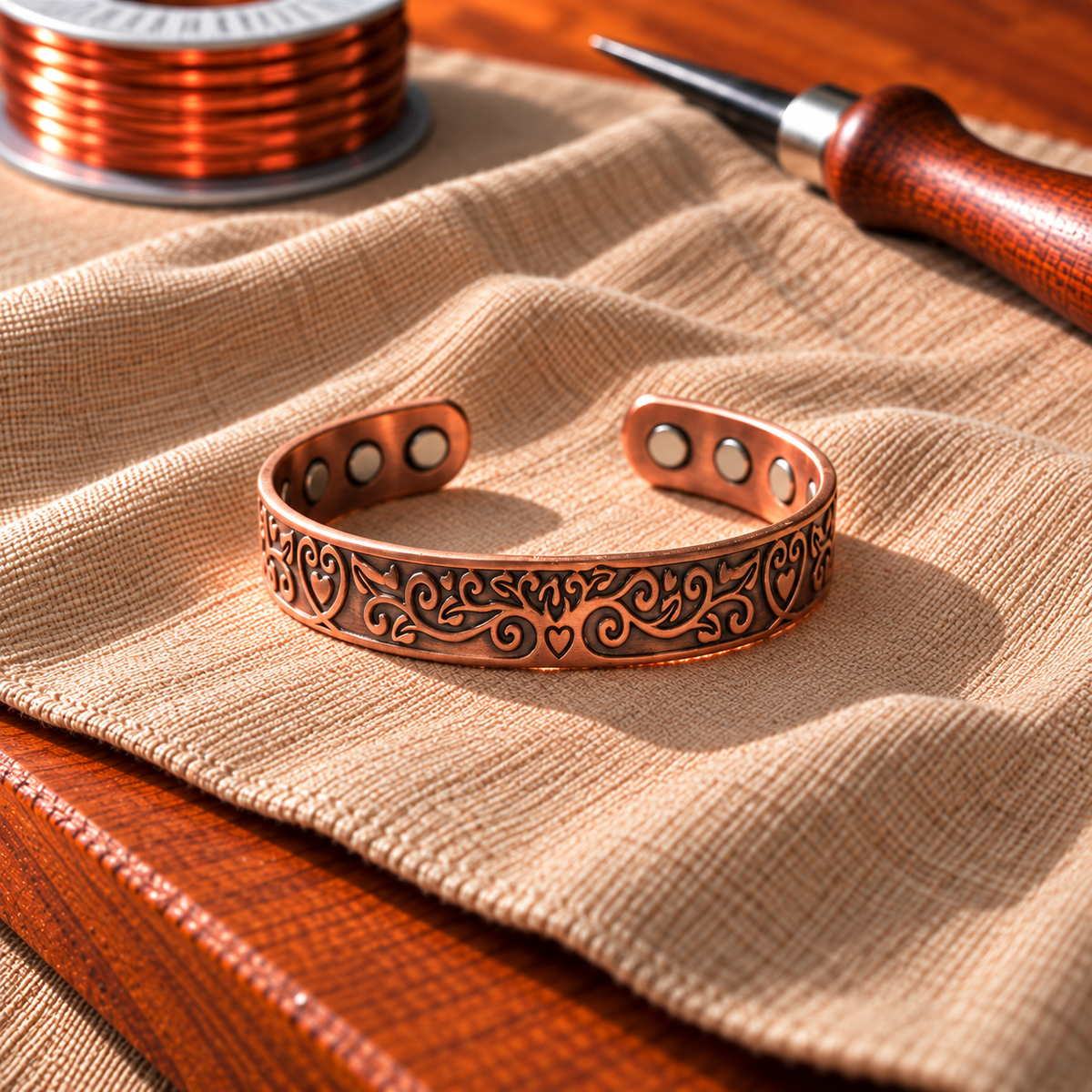 Pulsera de Cobre Tide